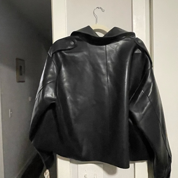 Free People Leather Jacket - Picture 2 of 3